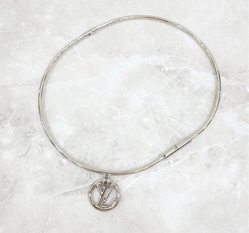 Louis Vuitton Limited Edition Silver Circle Charm Ring Belt 115607857