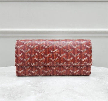 GOYARD Spezial Rote Barren Brieftasche 39788648