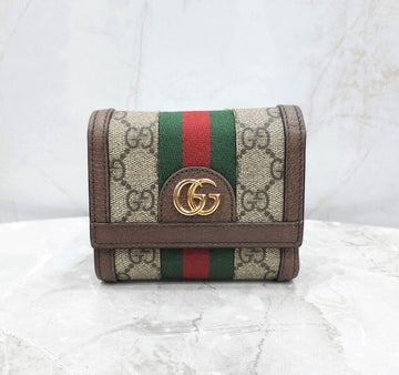 GUCCI GGスプリームオフィディア二つ折り財布523174 120344721