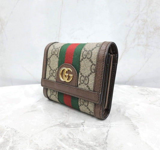 GUCCI GGスプリームオフィディア二つ折り財布523174 120344721