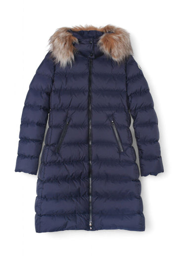 Moncler Kids ABELLE Long Down Jacket 12-14 Years 1C00018 5968E 742 113793205