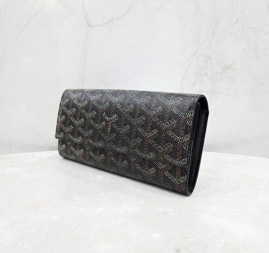 GOYARD ブラックバレン長財布 123668179