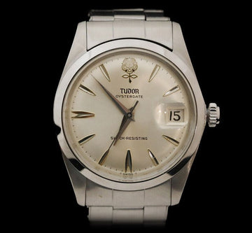 Tudor Big Rose Oyster Date Steel 34MM 7962 145545849
