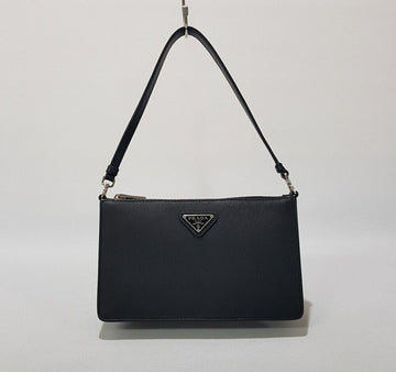 PRADA 1BC155 ブラック サフィアーノ ミニ ショルダーバッグ 146521771