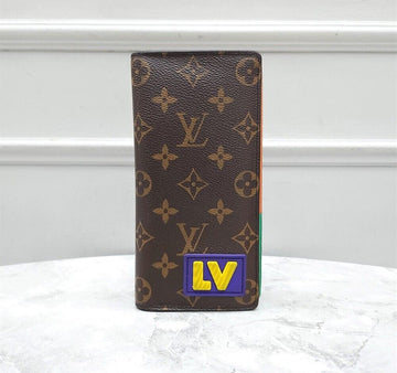 Louis Vuitton Rubber Patch Brazza Wallet 94578713