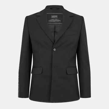 DIESEL Herren Drahtstrukturiertes Stretchblazer Schwarz IT46 155336992
