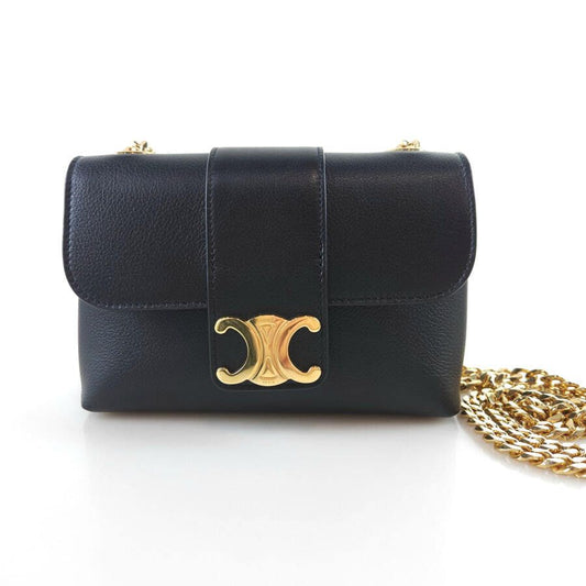 CELINE サプルカーフスキンビクトワールショルダーバッグクロスバッグ10N113GGR 7812 119885301
