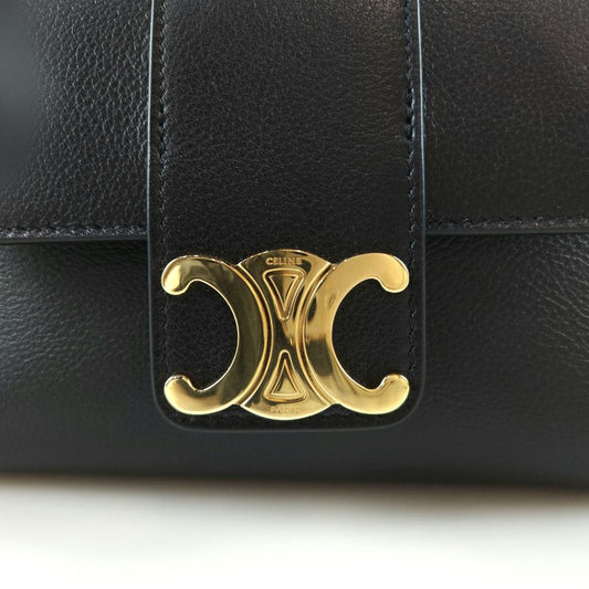 CELINE サプルカーフスキンビクトワールショルダーバッグクロスバッグ10N113GGR 7812 119885301