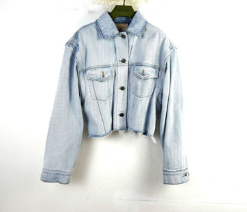 Gucci Animal Embroidered Detachable Sleeve Denim Jacket 737767 10823 141630091