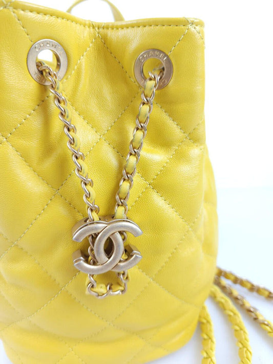 CHANEL ドローストリング バケット バッグパック 4668 61413212