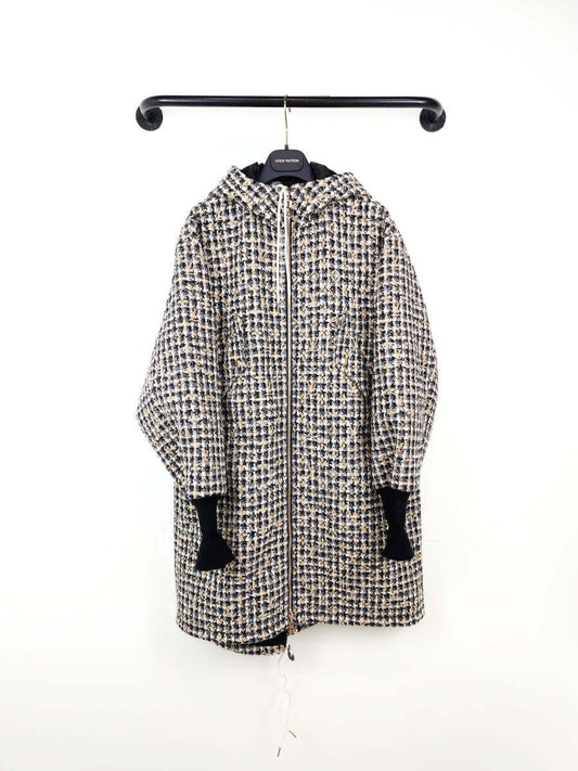 Louis Vuitton Tweed Monogram Hooded Jacket 1A9LE1 3186 45377700