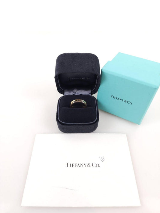 Tiffany & Co . 1837 Gold Ring 5066 65873303
