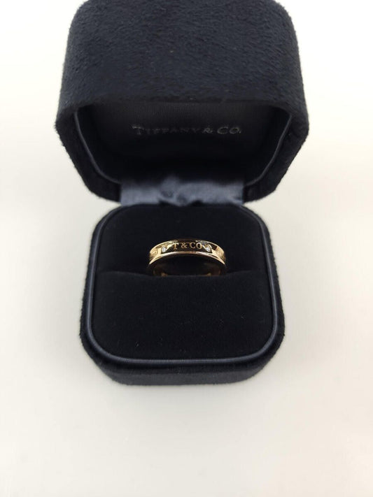 Tiffany & Co . 1837 Gold Ring 5066 65873303