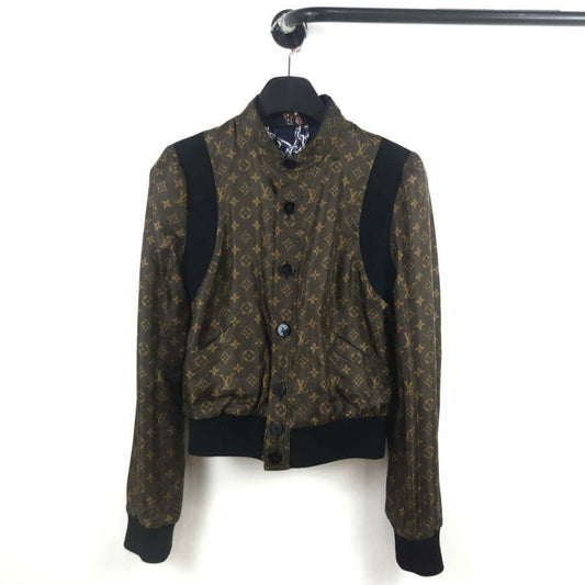 Louis Vuitton Monogram Button-Up Reversible Bomber Jacket 1A91UF 8479 124982883