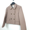 DIOR オブリークダブルシルクジャケット311V86A1304 8072 122511647 [P]
