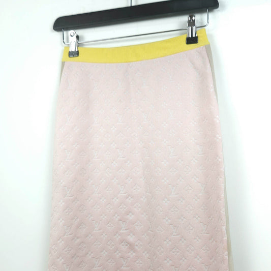 Louis Vuitton Monogram Knit Skirt 7233 114359935