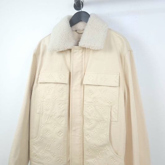 Louis Vuitton Monogram Workwear Denim Jacket 6973 105215928
