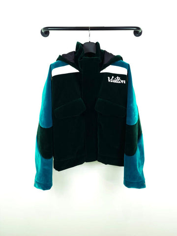 LOUIS VUITTON テクニカルテープベルベットウィンドブレーカージャケット 3394 77170905