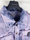 Louis Vuitton Fringed Monogram Hooded Denim Jacket 5349 70711063 [P]