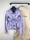 Louis Vuitton Fringed Monogram Hooded Denim Jacket 5349 70711063 [P]