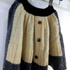LOEWE Zweifarbiger Wollrock 11518 145522078 [P]