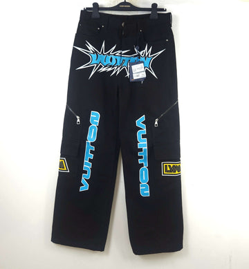 Louis Vuitton Racing Urban Denim Pants 9882 137582775