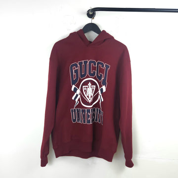 GUCCI Logo-Print Baumwoll-Jersey Hoodie 795557 9122 130519031