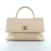 CHANEL Chevron Coco Handle Tote Bag Schultertasche A92992 7903 120952970 [P]