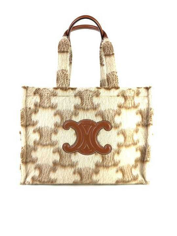 CELINE ノーモヘア トリオンフ カバス トートバッグ 11082 142957089