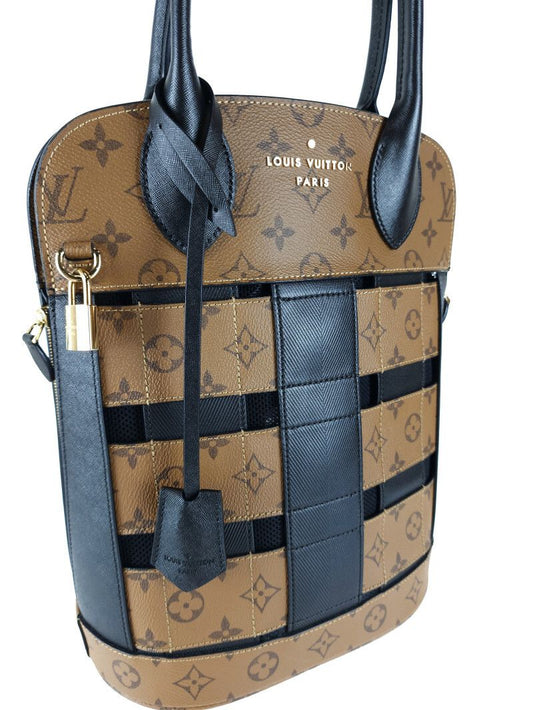LOUIS VUITTON リバーシブル モノグラム トレサジュ トートバッグ ショルダーバッグ 4030 54043524