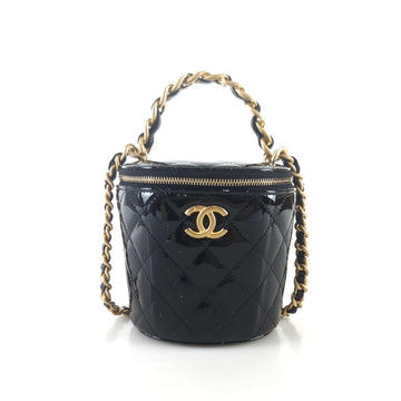 CHANEL Patented Cosmetic Case Top Handle Shoulder Bag Crossbody AP2873 9670 135546814