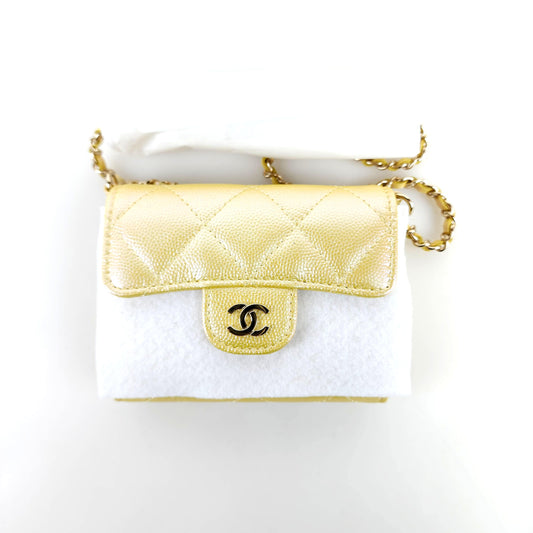 CHANEL Classic Caviar Chain Wallet 8254 123671491
