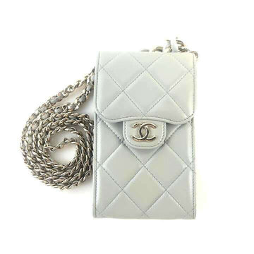 CHANEL Classic Lambskin Big Chain Phone Holder Crossbody Bag AP2379 10884 145911139