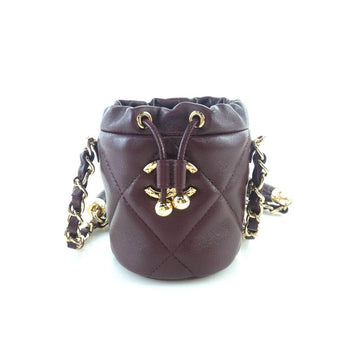 CHANEL Pillow Crush Bucket Bag Crossbody AP2330 9975 137985295