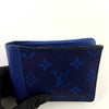 LOUIS VUITTON Blau Monogram Multifunktions-Geldbörse M30299 11674 146209143 [P]