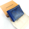 LOUIS VUITTON Blau Monogram Multifunktions-Geldbörse M30299 11674 146209143 [P]