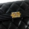 CHANEL Boy Caviar Flap Geldbörse A80286 11459 145023169 [P]
