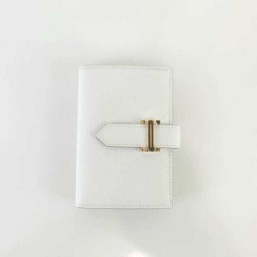 HERMES Appsong Beige Geldbörse (Weiß) B-Engraving 11239 144102141