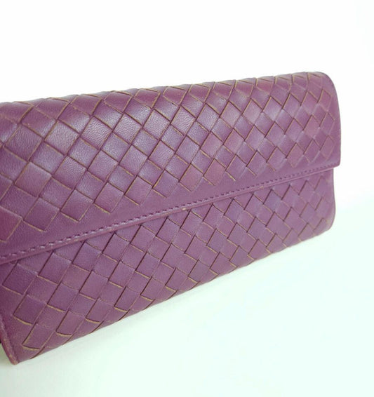 Bottega Veneta Intrecciato Flap Long Wallet 2269 35455878