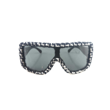 CHANEL CC Tweed Sunglasses 8851 128430795