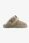 Burberry Suede Shearling Chubby Mule Slippers 8095351 B7311 1469 139105085 [P]
