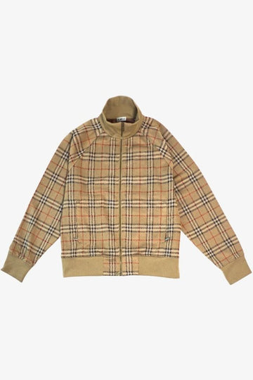 BURBERRY ジャカードチェック Bジッパートラックジャケット 8110567 B9368 1681 143301004