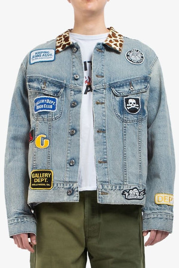 GALLERY DEPT Headline GD Designed Denim Jacket HDJ 20009 INDIGO 1548 139104428