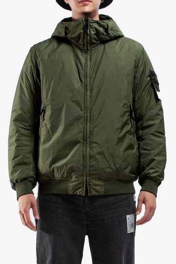 STONE ISLAND Stone Wappen Garment Dyed Crinkle-Lapse Re-Nylon Daunenjacke 811540823 V0059 1356 139104485