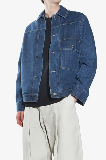 Studio Nicholson Lazar Washed Denim Jacket 139104514