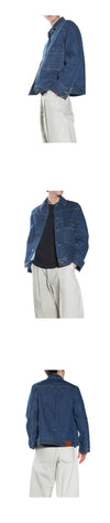 Studio Nicholson Lazar Washed Denim Jacket 139104514 [P]