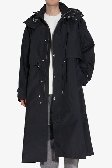 AMI Herzlogo Nylon Canvas Lange Parka H21OW116 262 001 855 139104534