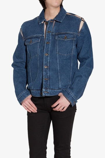 Y PROJECT Y-Projekt klassische Naht Denimjacke JACK7 S20 D22 NAVY 847 139104625