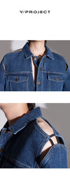 Y Project Classic Cut Denim Jacket JACK7 S20 D22 NAVY 847 139104625 [P]