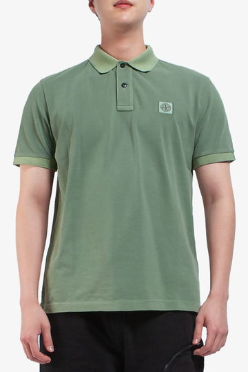 Stone Island FISSATO Effect Slim Fit Polo T-Shirt 139104559